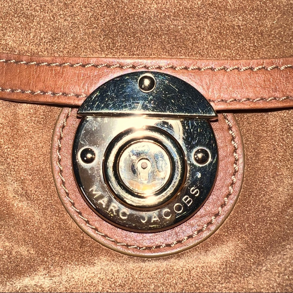 Marc Jacobs leather and suede bag - Picture 5 of 13